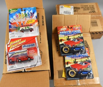 (92) 1990-00s Johnny Lightning Assortment-Factory Cases-NOS
