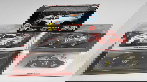 (5) Spark & TSM Model Porsche Assortment-MIB-NOS