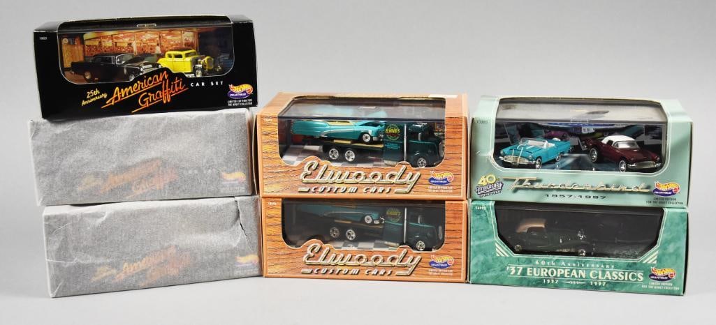 (7) 1996-98 Hot Wheels 2- Pack Boxes-MIB-NOS (1 of 2)