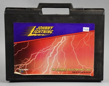 1995 Johnny Lightning Ultimate Collector Race Case, 13 Cars
