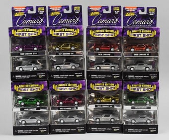 (8) 1999 Johnny Lightning Camaro First Shot 2 Packs-MOC-NOS