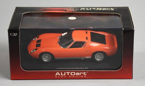Auto Art Models Lamborghini Miura SV 1:32 Slot Car-MIB-NOS
