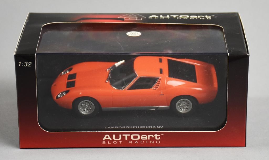 Auto Art Models Lamborghini Miura SV 1:32 Slot Car-MIB-NOS (1 of 3)