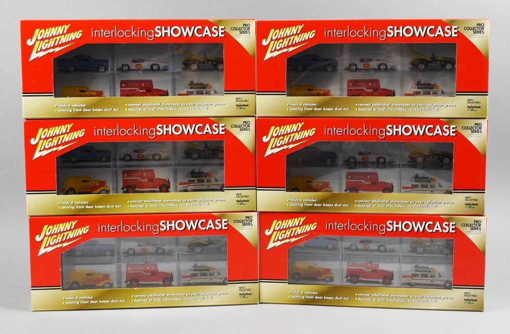 Johnny Lightning Interlocking Showcase Factory Case-MIB-NOS (1 of 3)
