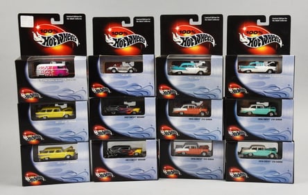 2000 100% Hot Wheels 20288-997G Original Factory Case