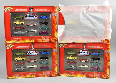 2005 Johnny Lightning RC2 Ford Muscle Box Sets-Factory Case