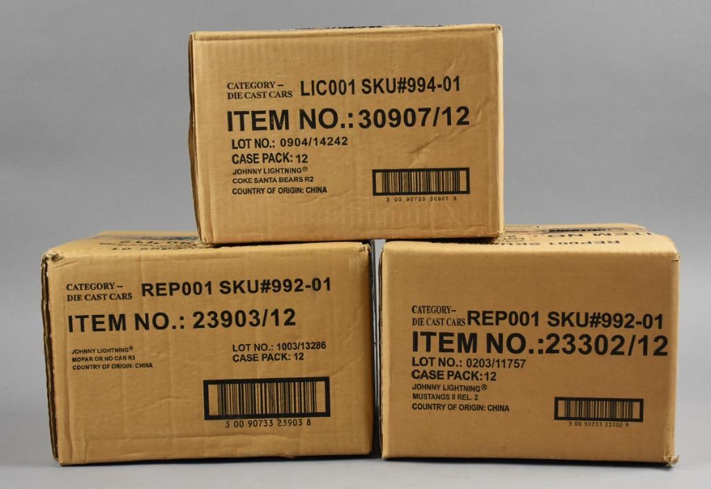 (3) Johnny Lightning MOPAR Original Factory Sealed Cases-NOS (1 of 3)