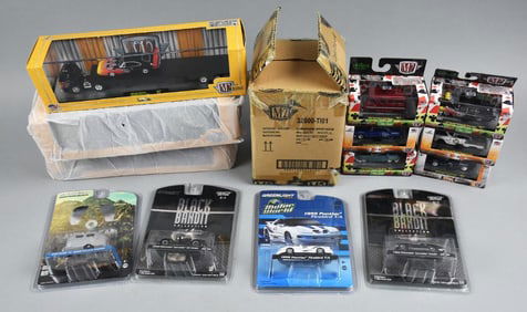 2000s Greenlight/M2 Machines Factory Case & Loose-MIP-NOS