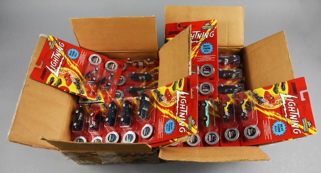 (2) 1995 Johnny Lightning Commemorative Ltd Ed Factory (1 of 4)