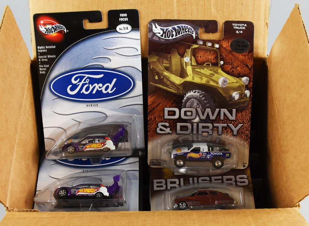 (28) 2000s Mattel Hot Wheels Assorted Die-Cast-MOC-NOS (1 of 4)