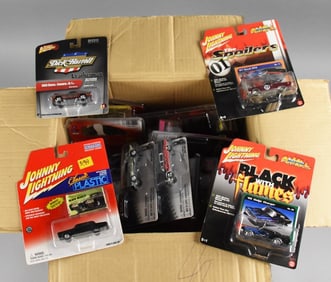 (35) 2000s Johnny Lightning Spoilers Die-Cast Assortment-MOC-NOS