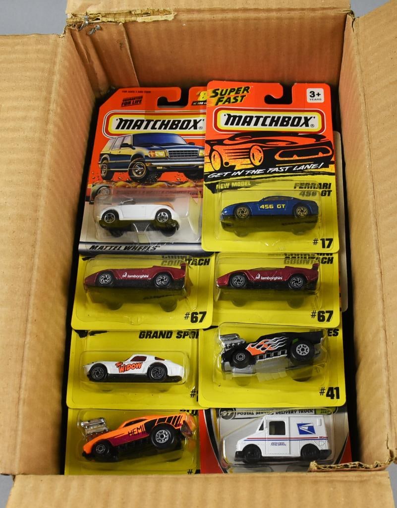 (53) 1990s-00s Tyco Matchbox Assortment-Factory Case-NOS (1 of 3)