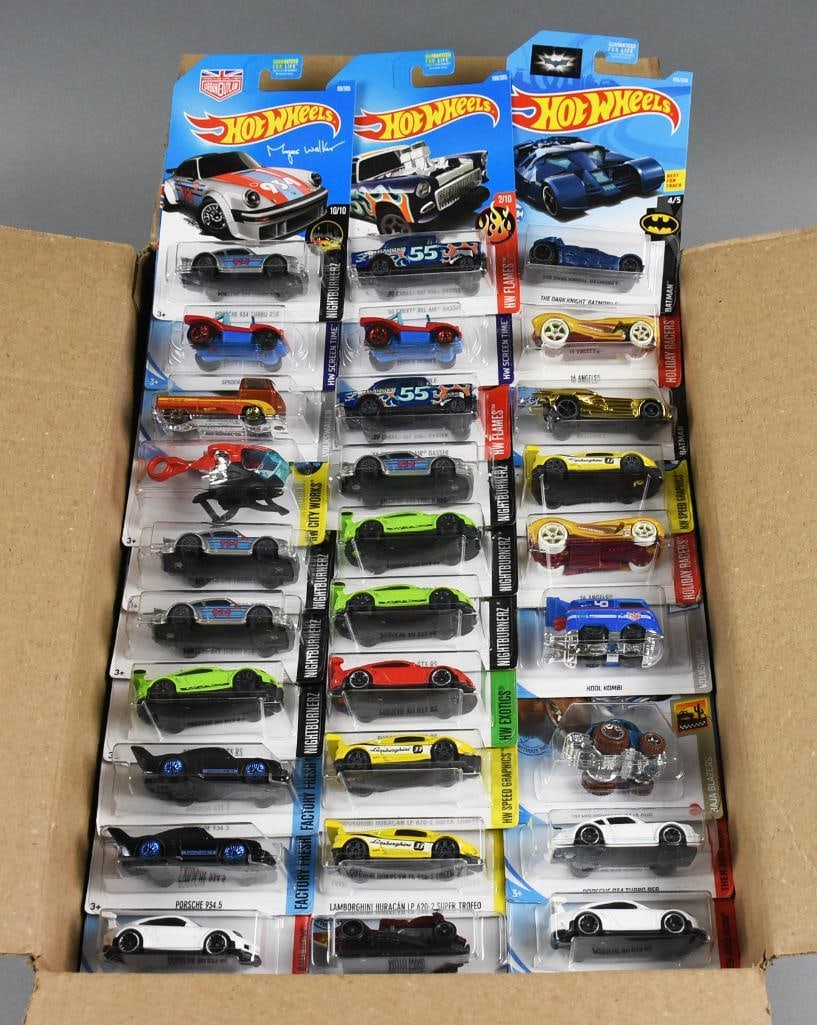 (108) 2015-17 Mattel Hot Wheels Die-Cast Assortment-MOC-NOS (1 of 4)