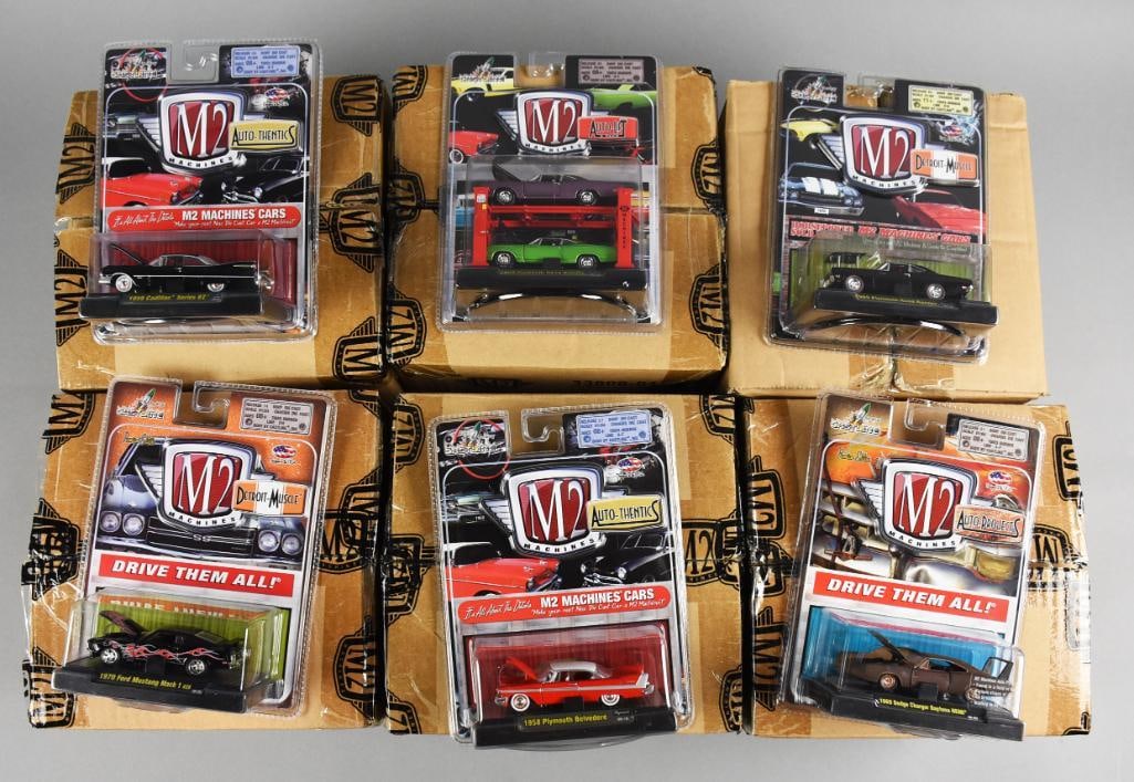 (8) 2000s M2 Machines Assortment Factory Case-NOS (1 of 6)