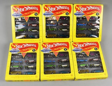 (6) 1993 Mattel Hot Wheels Vintage Collection Multi Pack-NOS