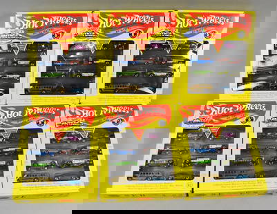 (6) 1993 Mattel Hot Wheels Vintage Collection Multi Pack-NOS: Lot is six 1993 Mattel Hot Wheels Vintage Collection Multi Pack-NOS. All duplicates. Single owner collection from the largest toy collector on the West Coast.