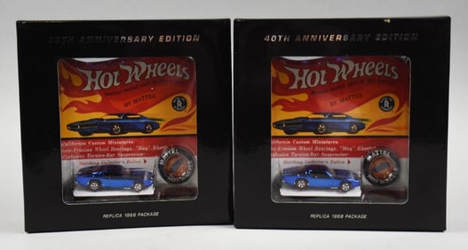 2008 Hot Wheels RLC Custom Otto 1968 Replica Package-NOS