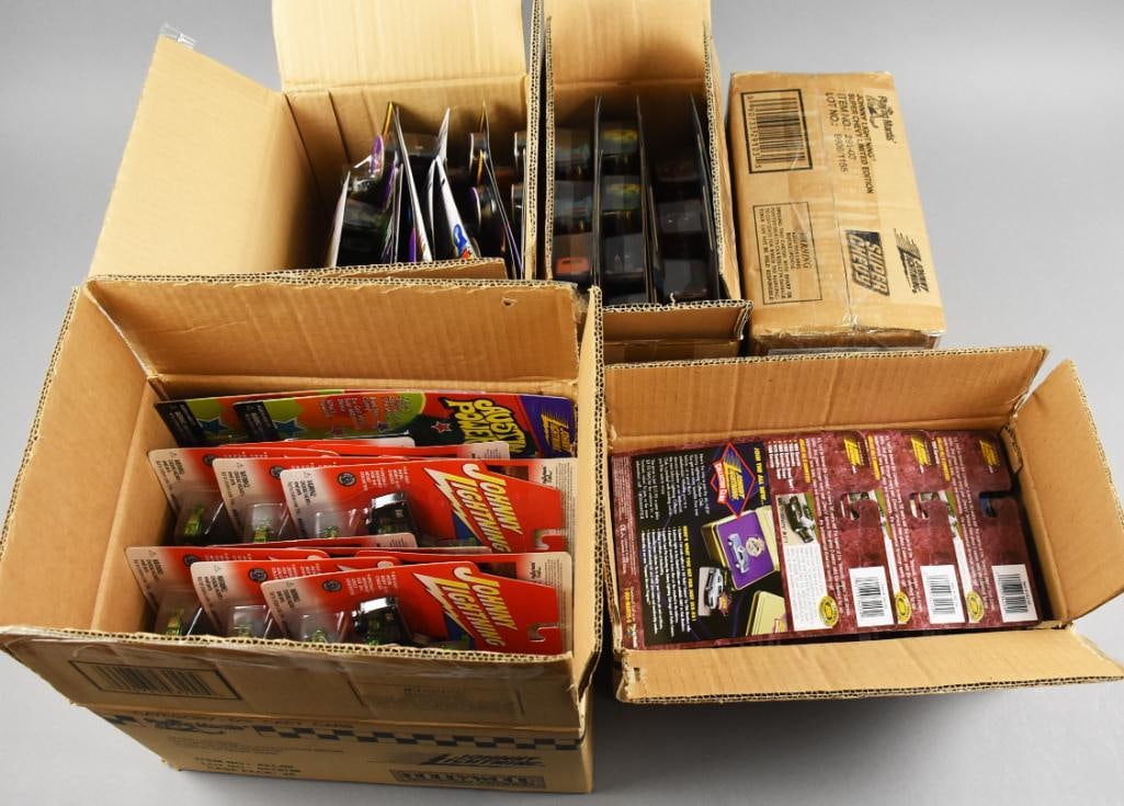 (5) 1990s-00s Johnny Lightning Factory Cases - MOC-NOS (1 of 5)