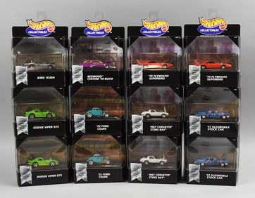 1998 Mattel Hot Wheels Collectibles Factory Shipping Case-NOS