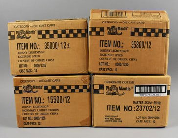Johnny Lightning 29105, 48 Cars-Factory Sealed Case-MOC-NOS