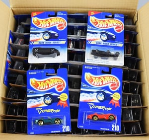 (86) 1990s Mattel Hot Wheels Asst-Shipping Box-MOC-NOS
