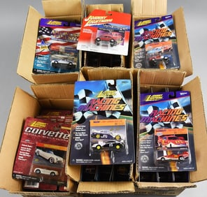 1990-20s Johnny Lightning Factory Cases Assortment-MOC-NOS