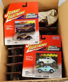 (48) 2001 Johnny Lightning Assorted Die-Cast-MOC-NOS