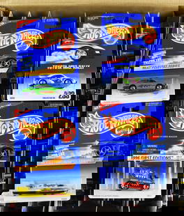 1990s Mattel Hot Wheels Factory Shipping Case-MOC-NOS: Lot is a 1990s Mattel Hot Wheels Factory Shipping Case-MOC-NOS. Case is open, not all cars included, 64 in total. Single owner collection from the largest toy collector on the West Coast.