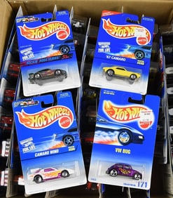 (71) 1990s Mattel Hot Wheels Factory Shipping Box-MIB-NOS