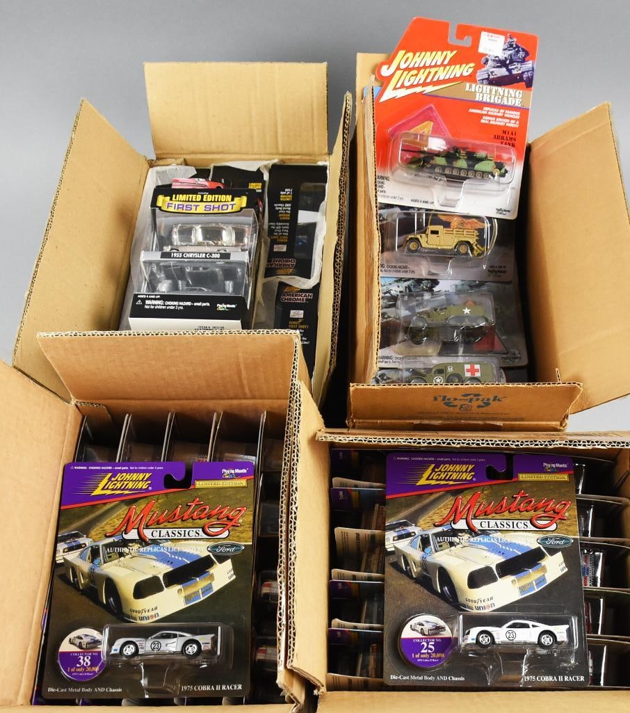 (58) 1990s-00s Johnny Lightning Factory Case Assorted-MOC-NOS (1 of 5)