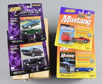 1990s-00s Johnny Lightning Mustang-Camaro Factory Case-NOS