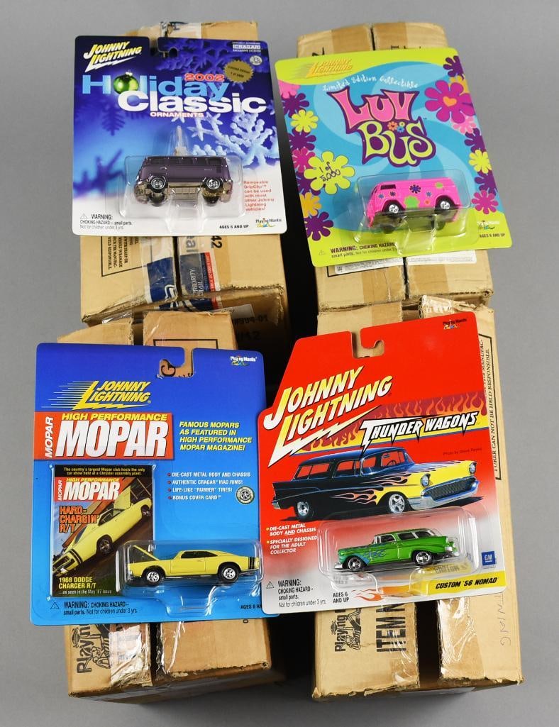 2000-02 Johnny Lightning Factory Case AssortmentMOC-NOS (1 of 5)