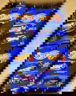 1990s Mattel Hot Wheels Factory Case, Large Assort.-MOC-NOS: Lot is a 1990s Mattel Hot Wheels Factory Case, Large Assort.-MOC-NOS. See attached list, unverified contents. Single owner collection from the largest toy collector on the West Coast.