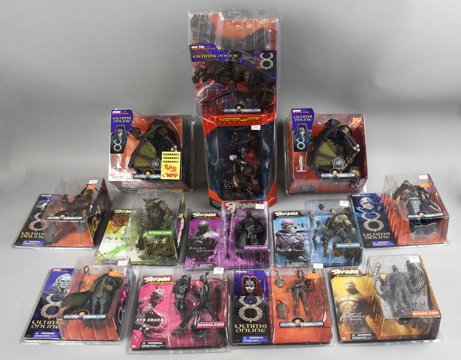 (13) 2002 Spawn Action Figures Deluxe-MOC-NOS (1 of 3)