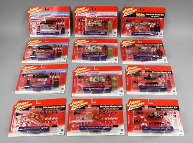 2001 Johnny Lightning Die-Case Model Kits Factory Case NOS