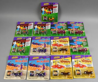 (13) 1998 Johnny Lightning Cartoon Network Die-Cast-MOC-NOS