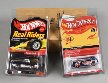 (2) 2000s Hot Wheels Ltd Ed Trucks-MOC-NOS