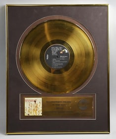 Gold Plate Elvis 1959 Record 50,000,000 Elvis Fans Can't Be Wrong