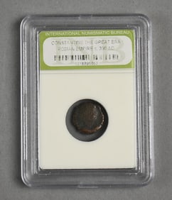 c330 AD Constantine the Great Era, Roman Empire Coin INB