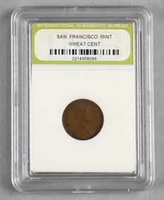 INB 1944 Lincoln Cent San Francisco Mint