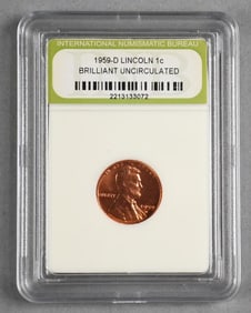 INB 1959-D Lincoln Cent Brilliant Uncirculated