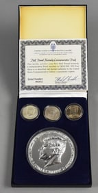 .999 Silverplated Proof US Commemorative Gallery Half Pound