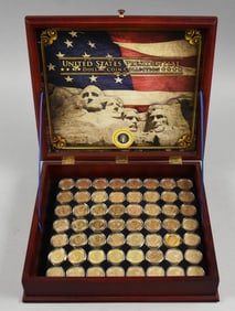 United States Presidential Dollar Collection w/ Case