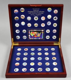 (56) Colorized Statehood Quarter Collection, DC US Territories
