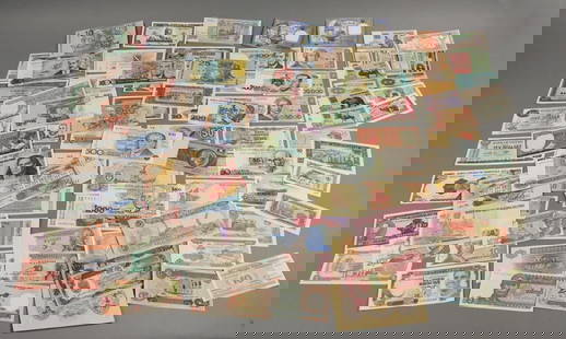 HUGE Assortment of Foreign Currency: Lot is a large assortment of foreign currency. Includes Croatia, Poland, Nepal, Laos, Brazil, Zambia, Venezuela, Myanmar, Argentina and many others.