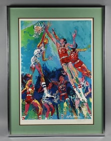 LeRoy Neiman (1921-2012) Hoosier Hoopla Ltd Ed Litho 707/1000