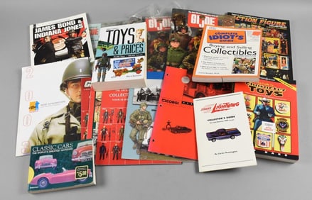 (17) Collectible Toy Price Guides and Toy Magazines
