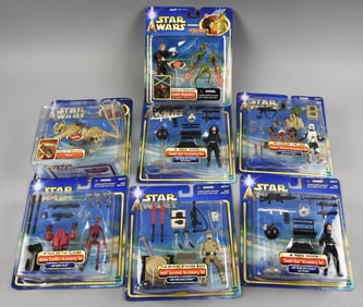 (7) 2002 Hasbro Star Wars ESB Accessory Sets PLUS-MIP-NOS