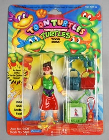 1992 Playmates TMNT Toon Turtles Irma MOC-NOS