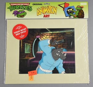1991 Murakami-Wolf-Swenson TMNT Original Animation Art-MIP-NOS